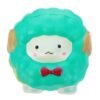 Light Sea Green Jumbo Squishy Bow Big Sheep Alpaca Soft Slow Rising Stretchy Squeeze Kid Toys Relieve Stress Gift
