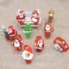 Medium Sea Green Christmas Gift Luminous Wrist Band Cartoon LED Flash Bracelet For Kids Presents Decoration Toys