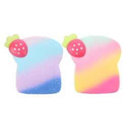 Vlampo Squishy Marshmallow Toast Bread 10*12*4cm Slow Rising With Packaging Collection Gift Soft Toy - Toys Ace