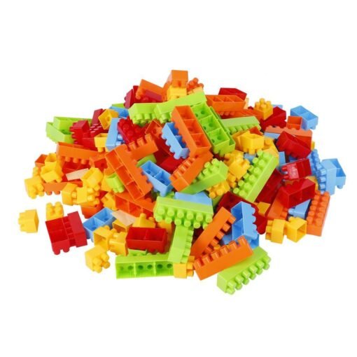 Yellow Green Goldkids HJ-3803D 86PCS Multi-style DIY Assembly Play & Learning Blocks Toys for Kids Gift