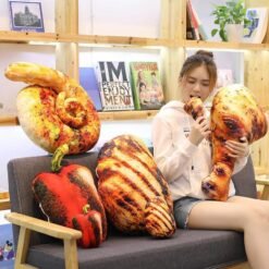 Simulation snack barbecue pillow - Toys Ace
