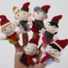 Christmas family, family, Christmas gifts, storytelling, good helper, plush toys (Q6pcs) - Toys Ace