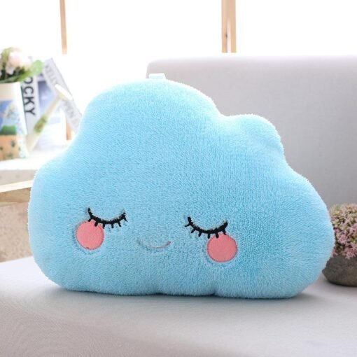 Lovely Pink Star Moon Water Drop Cloud Sofa Cushion - Toys Ace