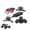 Dark Slate Gray ZD Racing 9105 Thunder ZMT-10 1/10 DIY Car Kit 2.4G 4WD RC Truck Frame Without Electronic Parts