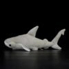Realistic Gray Hammerhead Shark Soft Plush Toy (Grey Q1pc) - Toys Ace