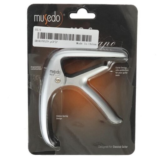 Sienna Musedo MC-6 Acoustic Guitar Capo Quick Change Aluminum Alloy with Integrate Bridge Pin Puller for Classical Guitar Accessories