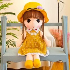 Floral skirt rag doll - Toys Ace