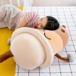 Simulation Milk Tea Cup Cute Expression Pillow Plush Toys - Toys Ace