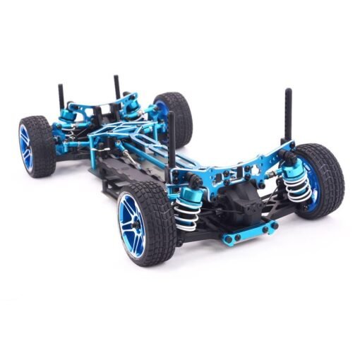 Dark Slate Gray ZD Racing Pirates3 TC10 1/10 All Aluminum Alloy RC Car Frame Off Road Vehicle Models Without Electric Parts
