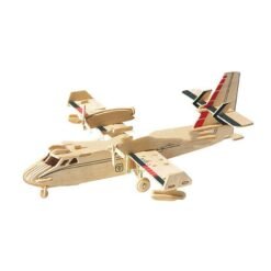 Wooden (amphibious bomber) 3D wooden puzzle (Bomber) - Toys Ace
