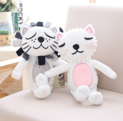 Kawaii Cat Lion Plush Toy Soft Stuffed Animal Doll Toys For Children Baby Room Decorative Pillow Cushion Gift - Toys Ace
