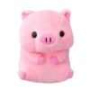 Pink sitting posture big head good luck pig doll - Toys Ace