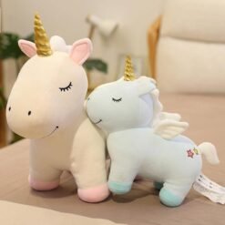 Unicorn Doll Ragdoll Pink Children's Gift Doll Plush Toy - Toys Ace