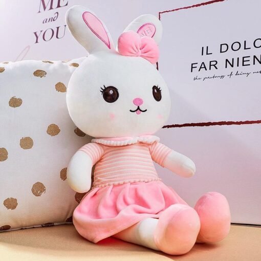 Plush Toy Little White Rabbit Doll Doll Cute Sleeping Doll