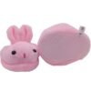 Creative Cute Children's Doll Plush Bunny Slippers (Pink) - Toys Ace
