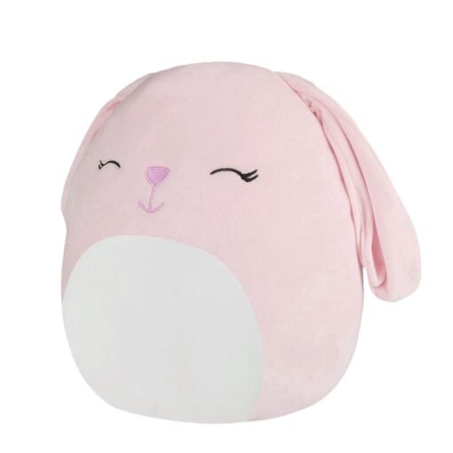 Pink Cute Long-eared Rabbit Plush Toy (Pink 20cm) - Toys Ace