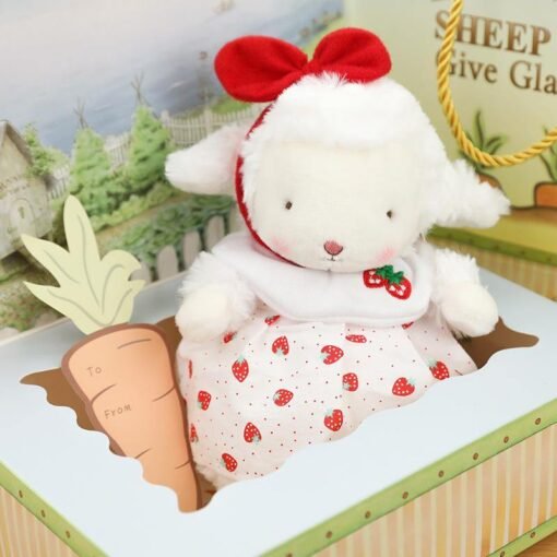 Cute Little Sitting Sheep Plush Toy - Toys Ace