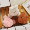 Cute Pet Rabbit Doll Floral Scarf Bear Plush Toy - Toys Ace
