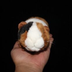 Beige Little Cute Simulation Hamster Plush Toy Guinea Pig Doll For Children To Give Gifts To Male And Female Friends