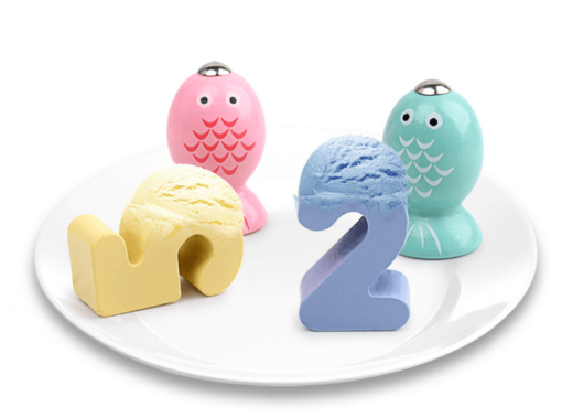 New macaron digital shape three-in-one board educational toys (Color) - Toys Ace