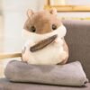 Cartoon hamster mouse pillow - Toys Ace