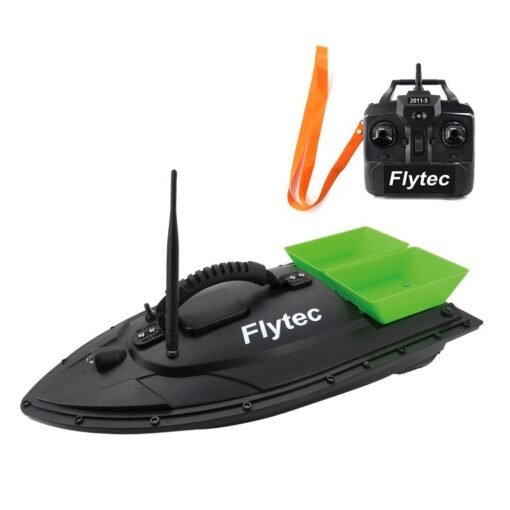 Olive Drab Flytec 2011-5 Generation Fishing Bait Rc Boat Kit Without Circuit Board Battery Motor Servo