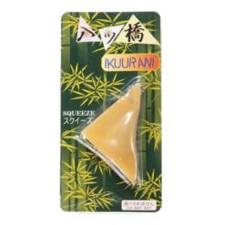 Tan IKUURANI Yatsuhashi Dessert Cake Squeeze Squishy Squeeze Stretch Toy Gift Phone Bag Strap Decor