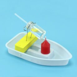Yellow Amazing Heat Steam Candle Powered Speedboat Scientific Experimental Toys For Kids Children