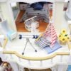Hoomeda DIY Wood Dollhouse Miniature With LED Furniture Cover Music Happy Together - Toys Ace