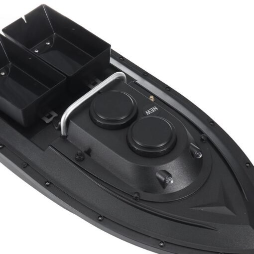 Dark Slate Gray HJ 50cm Fishing Bait RC Boat 500M Remote Fish Finder 5.4km/h Double Motor Toys
