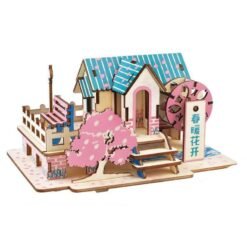 Laser craft 3D three-dimensional wooden puzzle - Toys Ace
