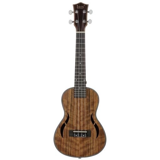 Saddle Brown IRIN 23/26 Inch 4 String Walnut Wood Concert Ukulele Acoustic Mahogany Guitar Ukelele