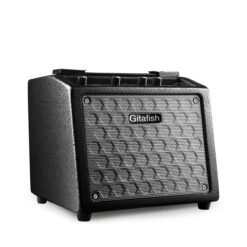 Dim Gray Gitafish B9 8W AUX Built-in 18650 mAh Battery Portable Guitar Speaker with Headphone Output for Electric Guitar Bass