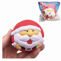 SquishyFun Squishy Snowman Father Christmas Santa Claus 7cm Slow Rising With Packaging Collection Gift Decor - Toys Ace