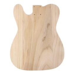 Tan For TL Style Guitar Unfinished DIY Electric Guitar Barrel Body Polish Maple Wood