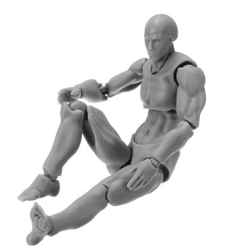 Figma Archetype Action Figure 2.0 Body Male Grey Color Model Doll For Decoration - Toys Ace