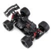 Black HS 18322 1/18 2.4G 4WD 36km/h RC Car Model Proportional Control Big Foot Off-Road Truck RTR Vehicle