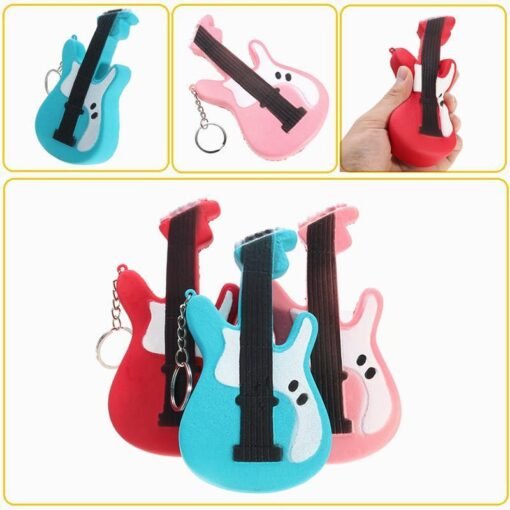 Squishy Guitar 13.5cm Slow Rising Soft Cute Collection Gift Decor Toy - Toys Ace