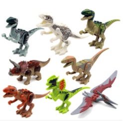 Jurassic Dinosaur Assembling Toys Tyrannosaurus Tyrannosaurus Typhoon Triceratops Assembling Toys - Toys Ace