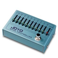 Cadet Blue JOYO R-12 Band Controller Equalizer 10 Band EQ Pedal for Guitar & Bass, Guitar Effect Pedal, 31.25Hz to16kHz, True Bypass