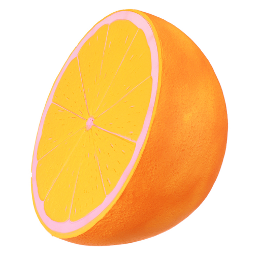 Temperature Sensitive Color Changing Squishy Fruit 25Cm Huge Orange Slow Rising Toy - Toys Ace
