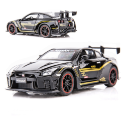 Alloy Toy Four-Open Sound and Light Car Model Ornament Male - Toys Ace