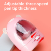 Cartoon Electric Stationery Set Pupil Pencil Sharpener - Toys Ace
