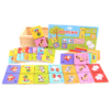 Wooden Solitaire Animal Domino Kids - Toys Ace
