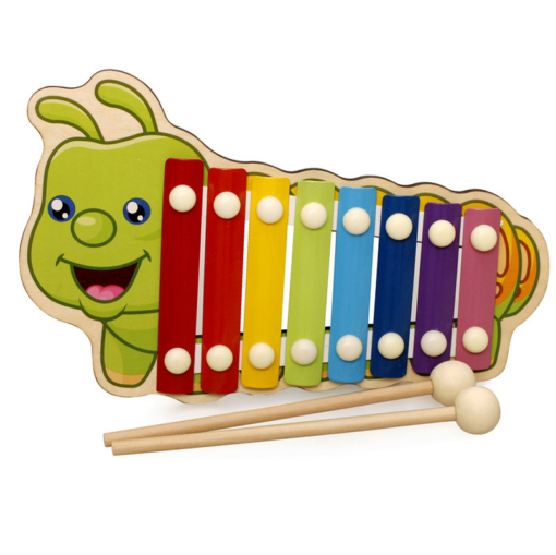 Wooden Cartoon Animal Octave Player Knocking Piano Octave Children Percussion - Toys Ace