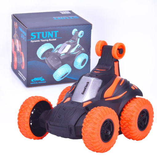 Children Stunt Rollover Car with Light and Music - Toys Ace