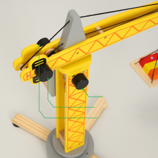 Children'S Oversized Drop-Resistant Toy Simulation Engineering Crane