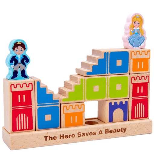 The Prince Saves the Princess Early Childhood Education Educational Wooden Toys - Toys Ace