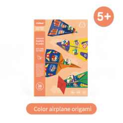 Full-Color Handmade Airplane Origami 8 Cool Models Folding Toys - Toys Ace