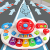 Multifunctional Simulation Simulation Steering Wheel Early Childhood Education Educational Toy - Toys Ace